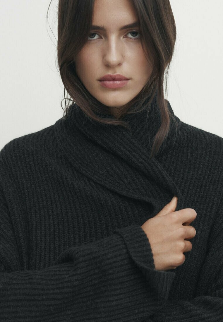 

Кардиган PURL Massimo Dutti, серый