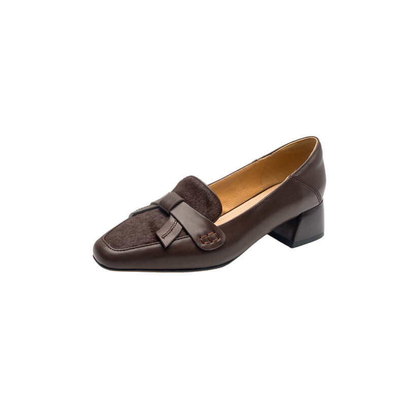 

Туфли женские повседневные Women's Casual Shoes Women's Kkyn, темно-коричневый
