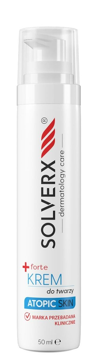 цена Solverx Atopic Skin Forte крем для лица, 50 ml