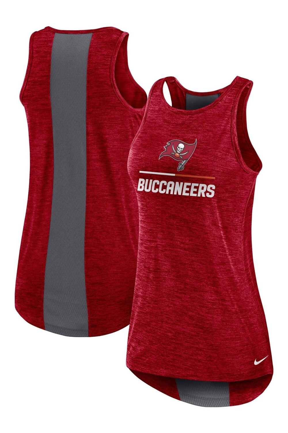 

Женская футболка без рукавов с высоким воротником Nike Fanatics Tampa Bay Buccaneers Nike, красный