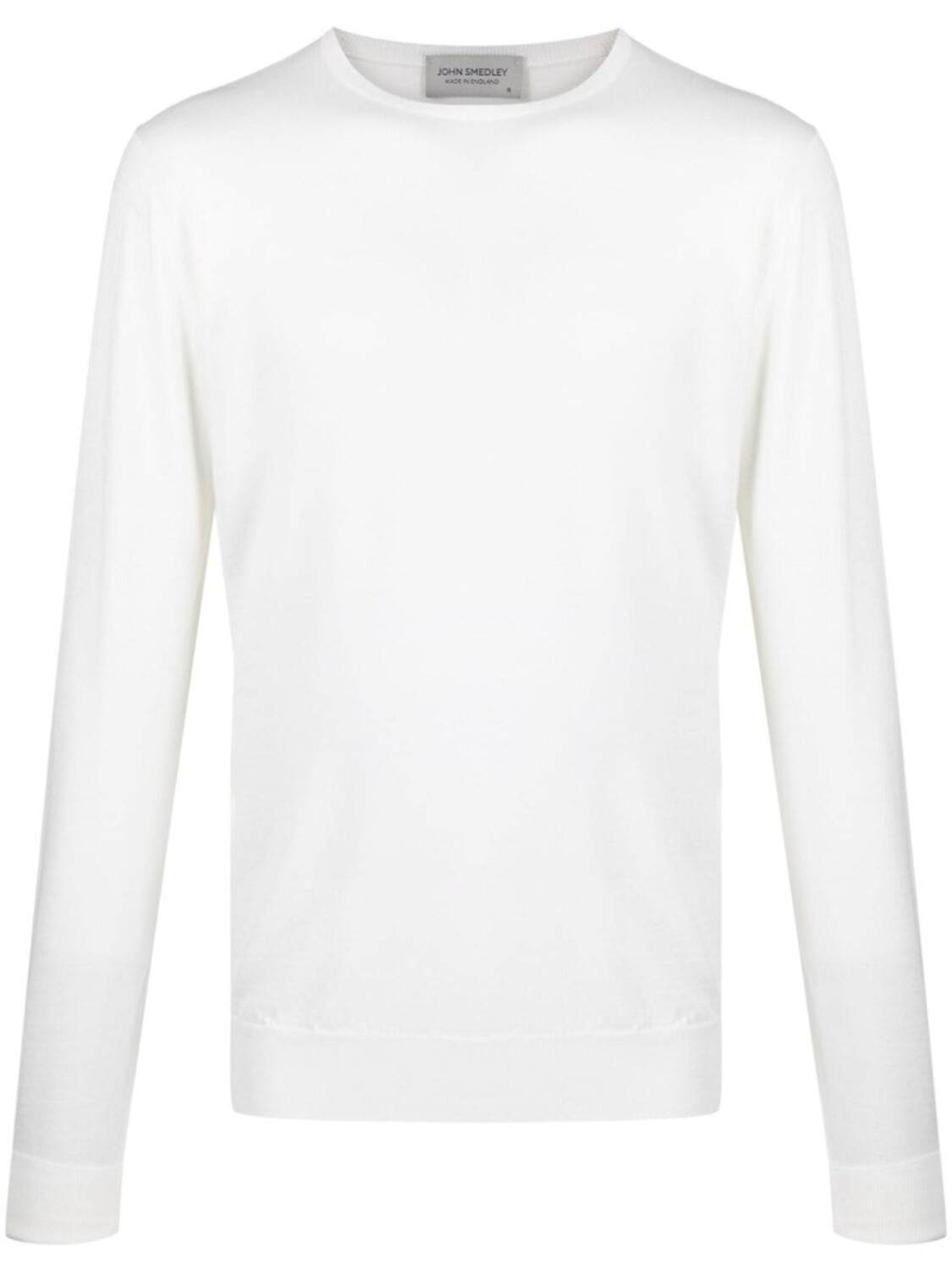 

John Smedley шерстяной джемпер Marcus, белый