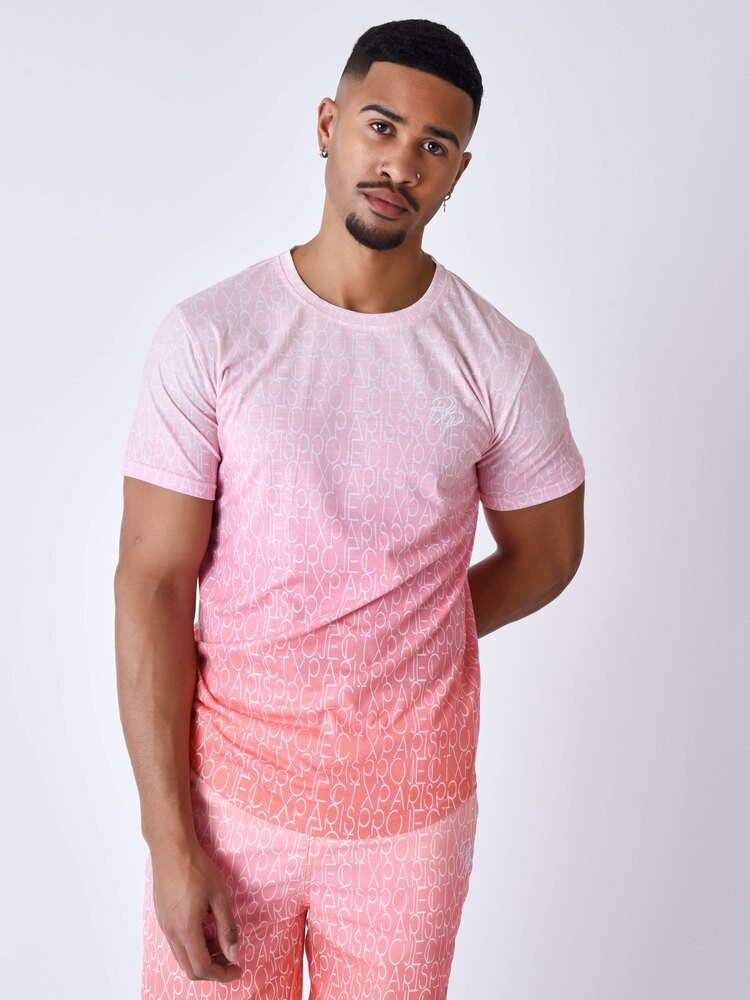 

Футболка Project X Paris Two-Tone All-Over Gradient, оранжевый