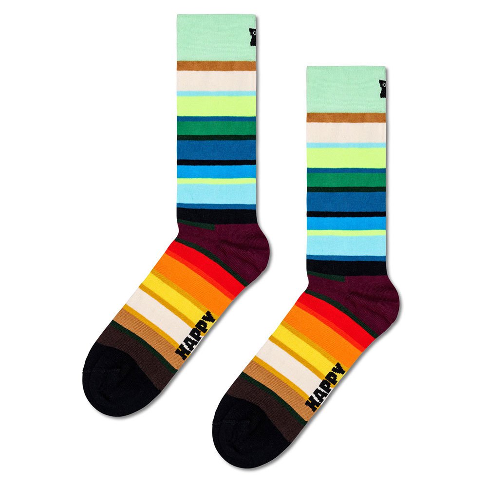 Носки Happy Stripe Half, разноцветный