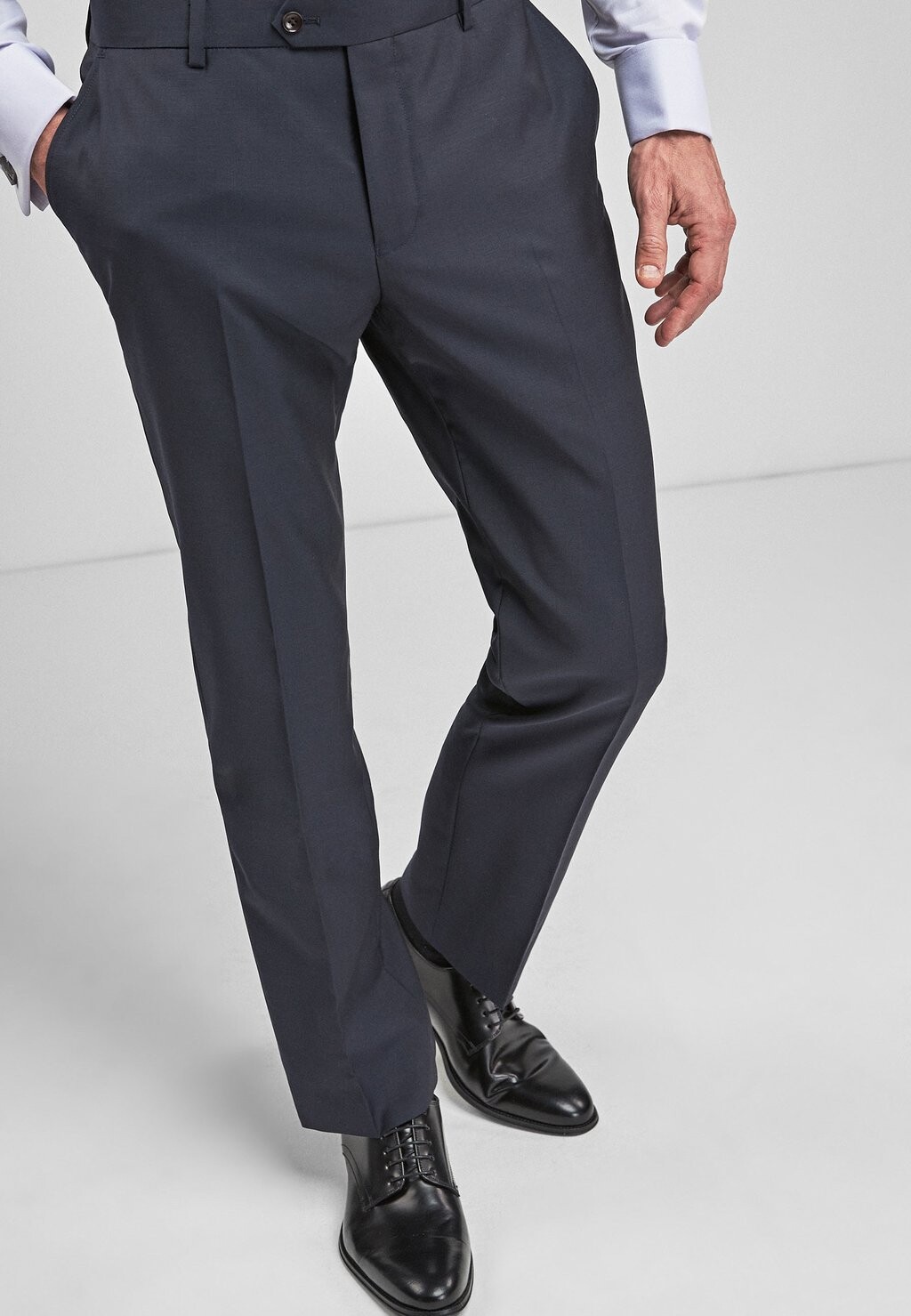 

Костюмные брюки SIGNATURE SUIT TROUSERS REGULAR FIT Next, темно-синий