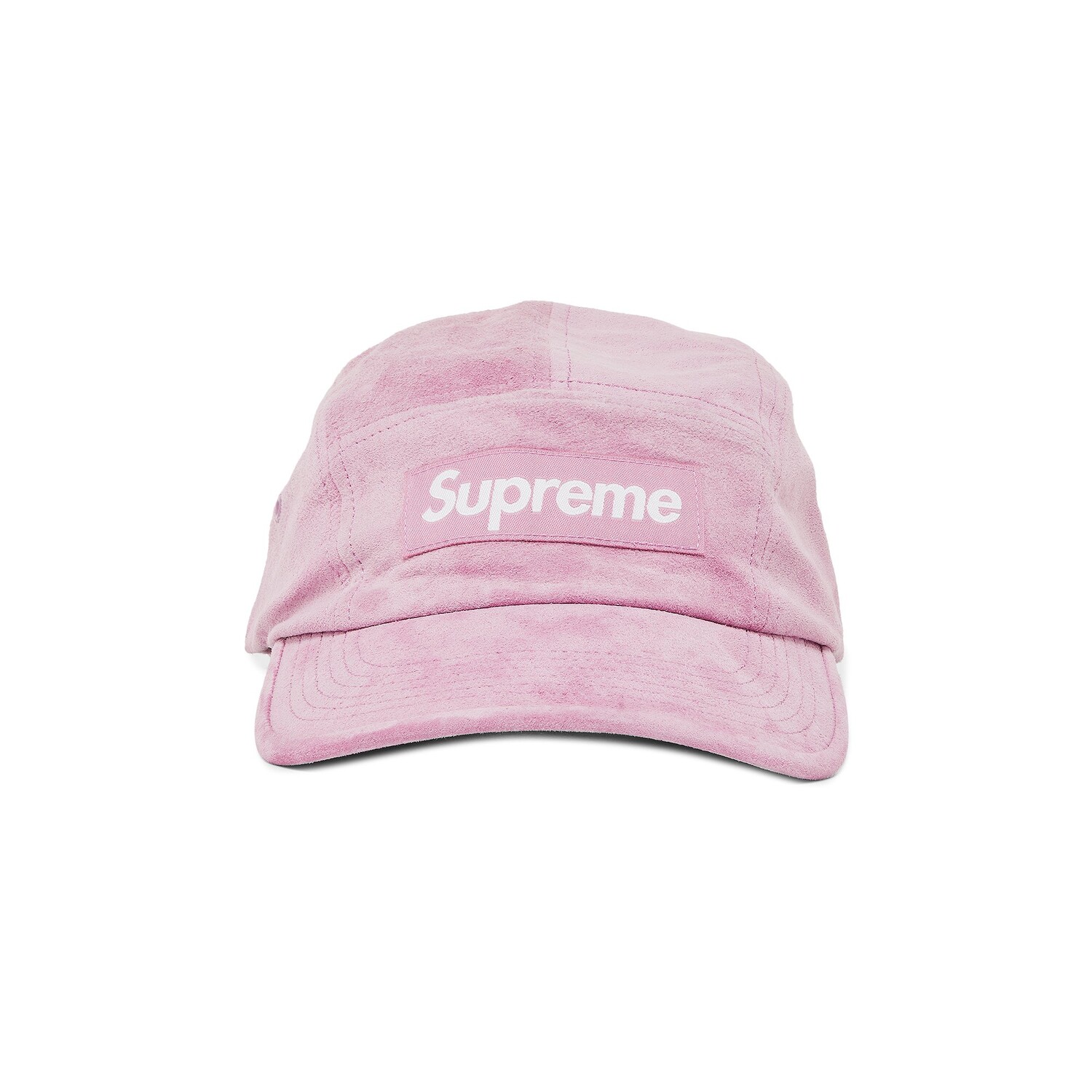 

Замшевая кепка Supreme Розовая