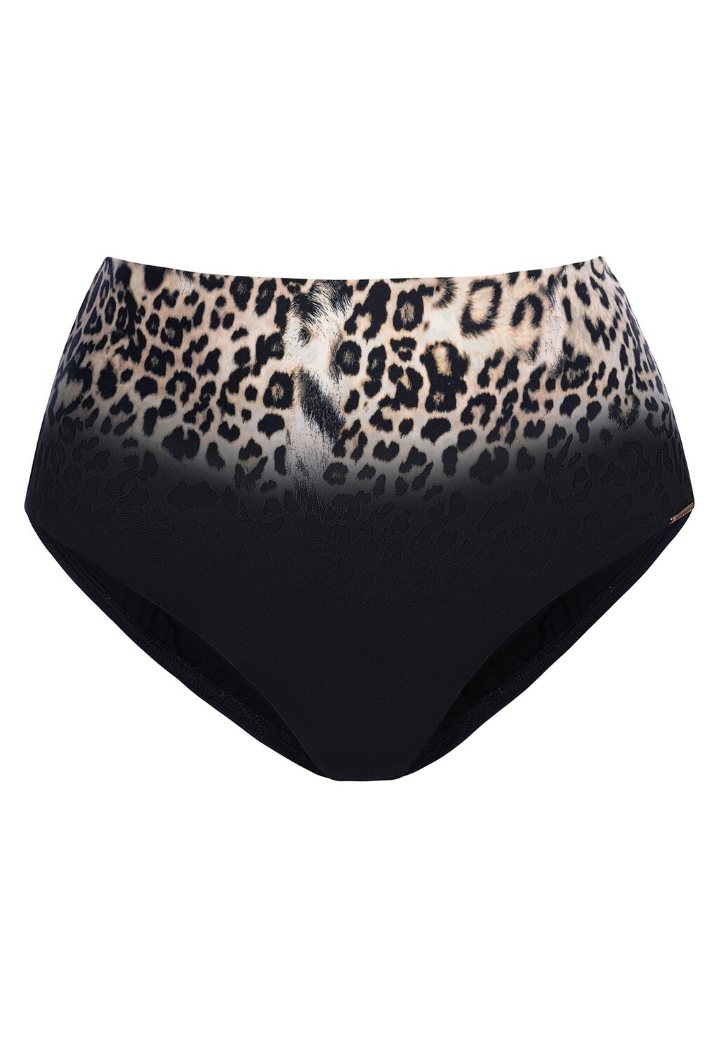 Плавки бикини Luxury Leo Marc & André, коричнево-черные 4. Плавки бикин...