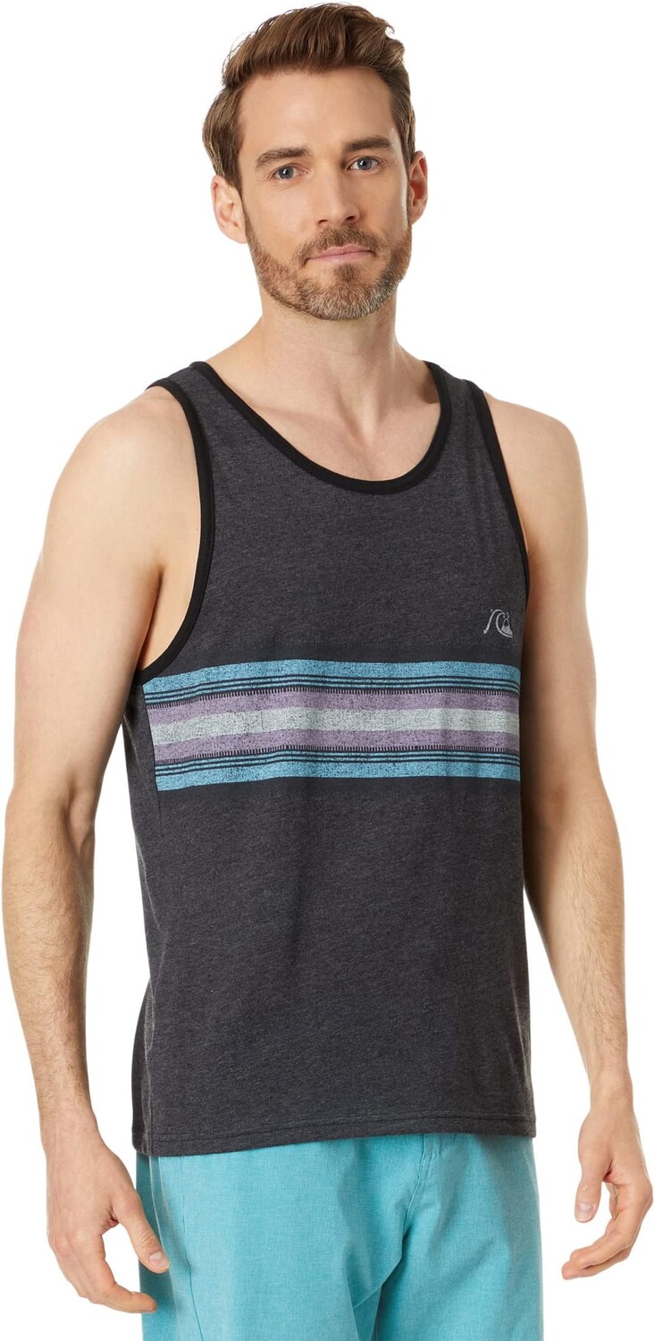 

Майка Everyday Stripe Tank Quiksilver, цвет Charcoal Heather