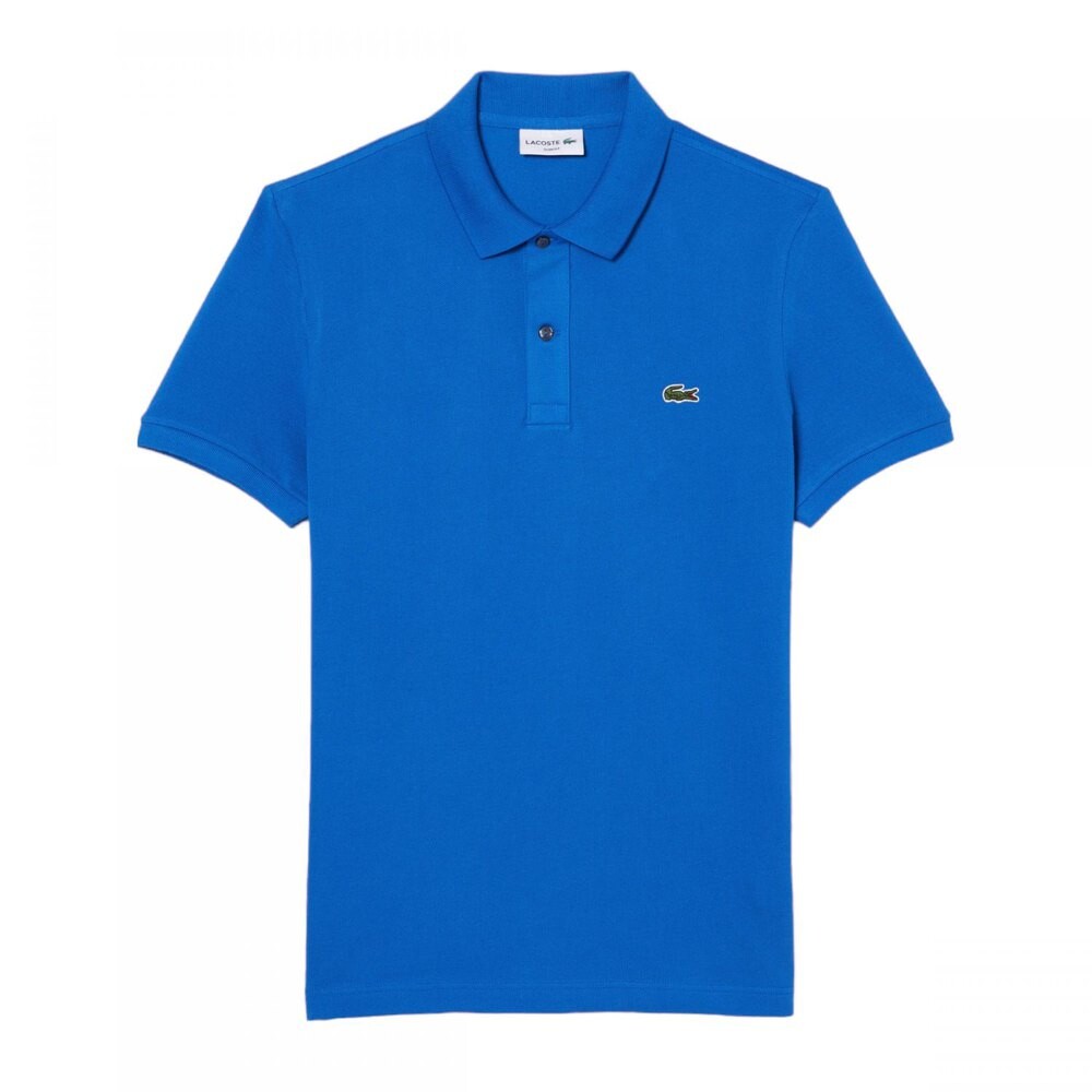 

Поло с коротким рукавом Lacoste Slim Fit, синий