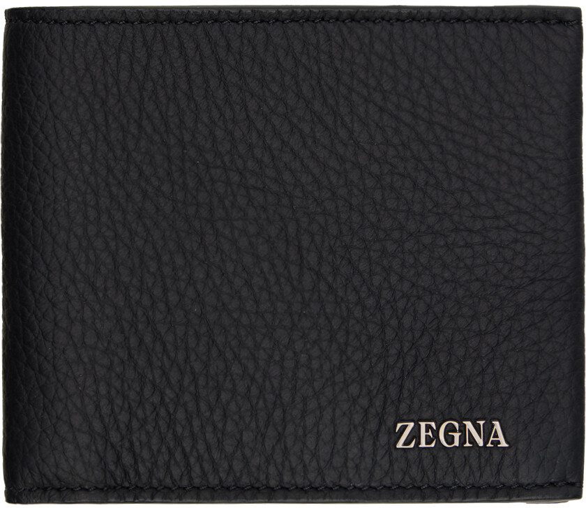 

Черный аппаратный кошелек Zegna