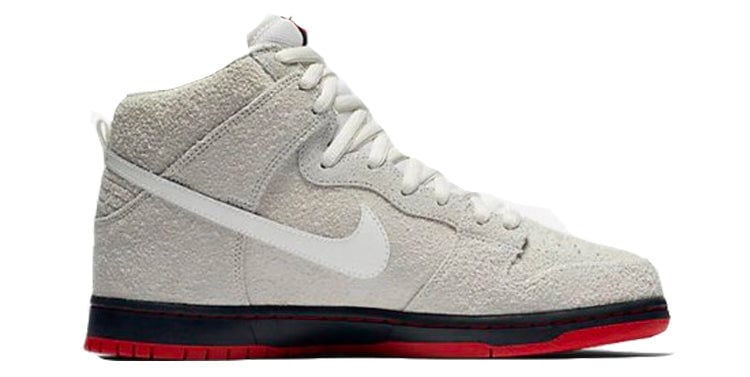 

Кроссовки Nike Dunk High, бежевый