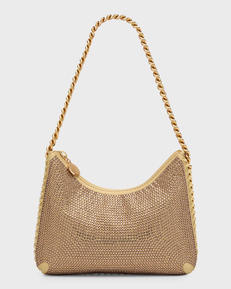 

Мини-сумка через плечо Falabella с кристаллами Stella McCartney