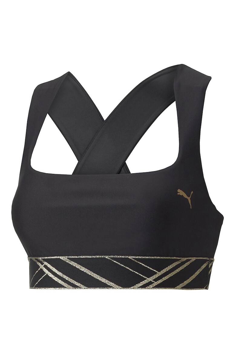 

Бюстье для фитнеса Deco Glam со средней поддержкой Puma, черный