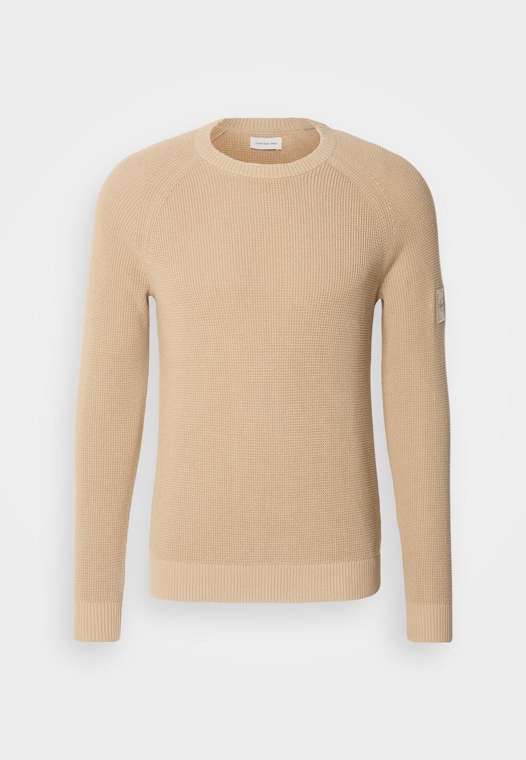 

Джемпер BADGE EASY SWEATER Calvin Klein, цвет Travertine