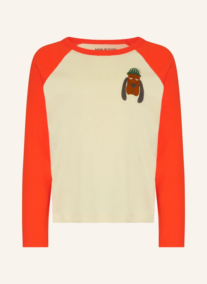 

Длинный рукав Mini Rodini, красный