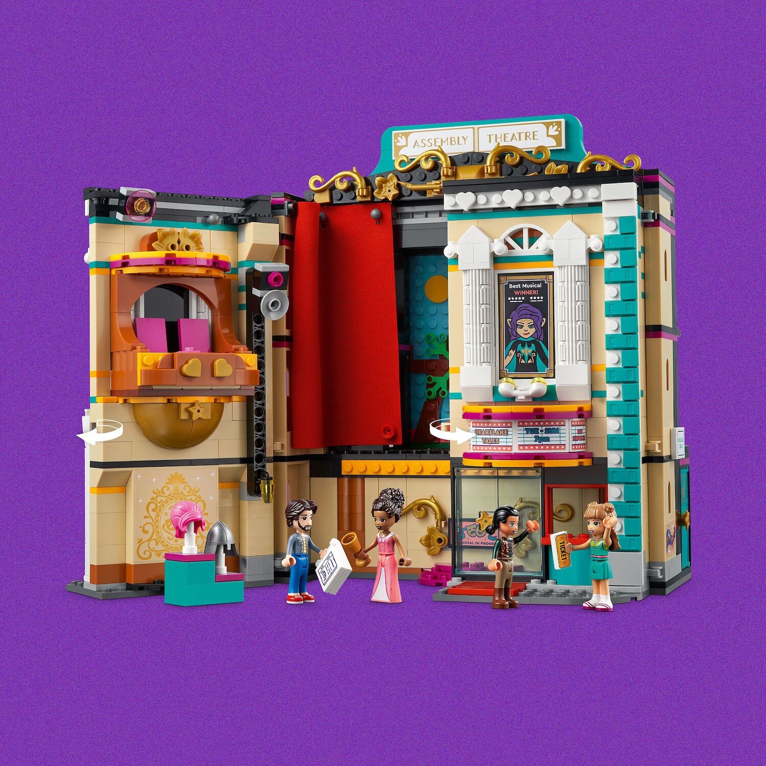 

Конструктор LEGO Friends «Театральная школа Андреа» 41714 (1154 детали) LEGO