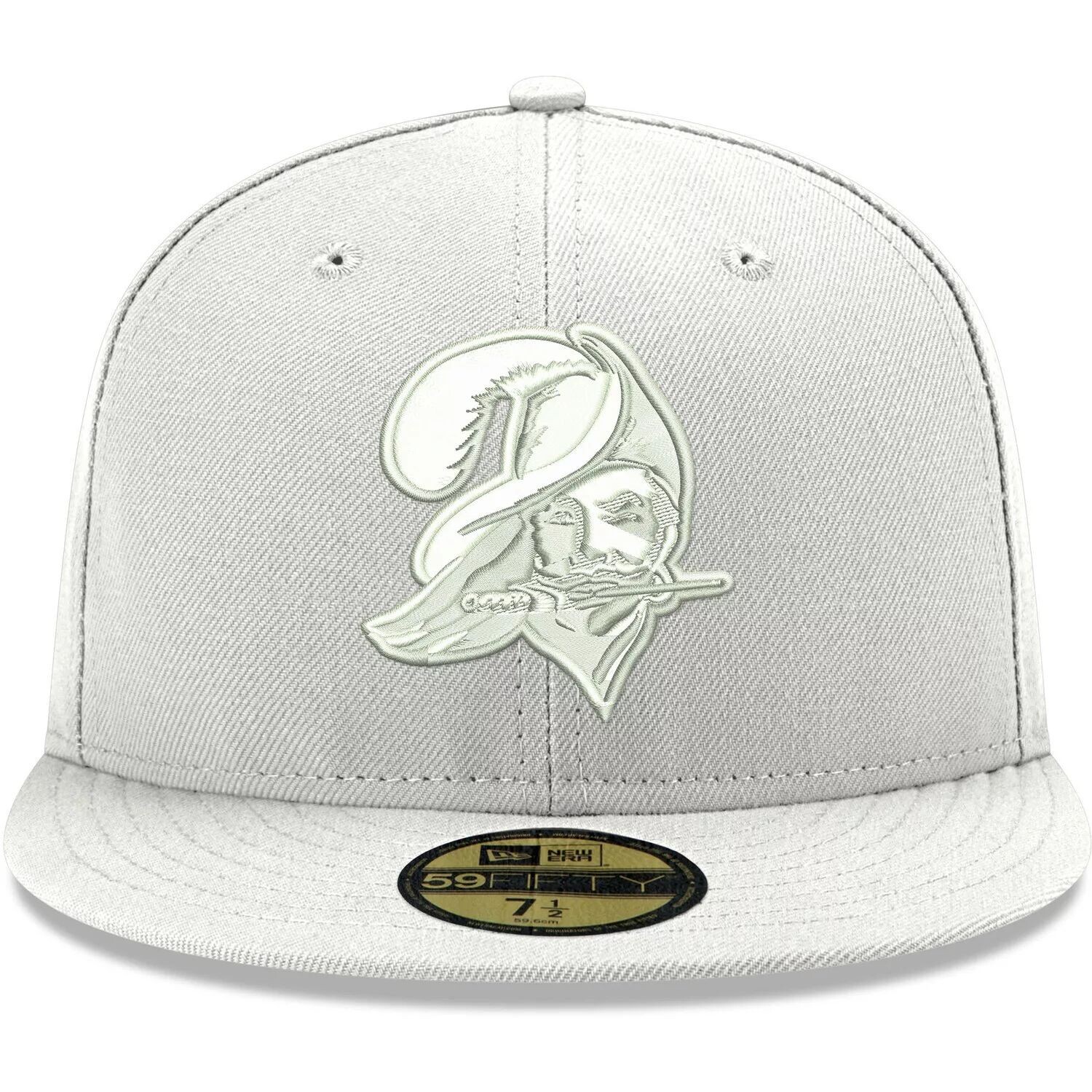 

Мужская кепка New Era Tampa Bay Buccaneers белого цвета с возвратом и логотипом 59FIFTY