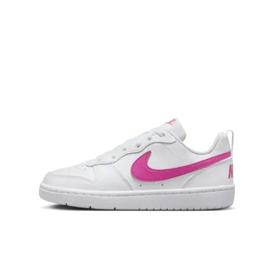 

Кроссовки Nike Court Borough Low Recraft, цвет White/Laser Fuchsia