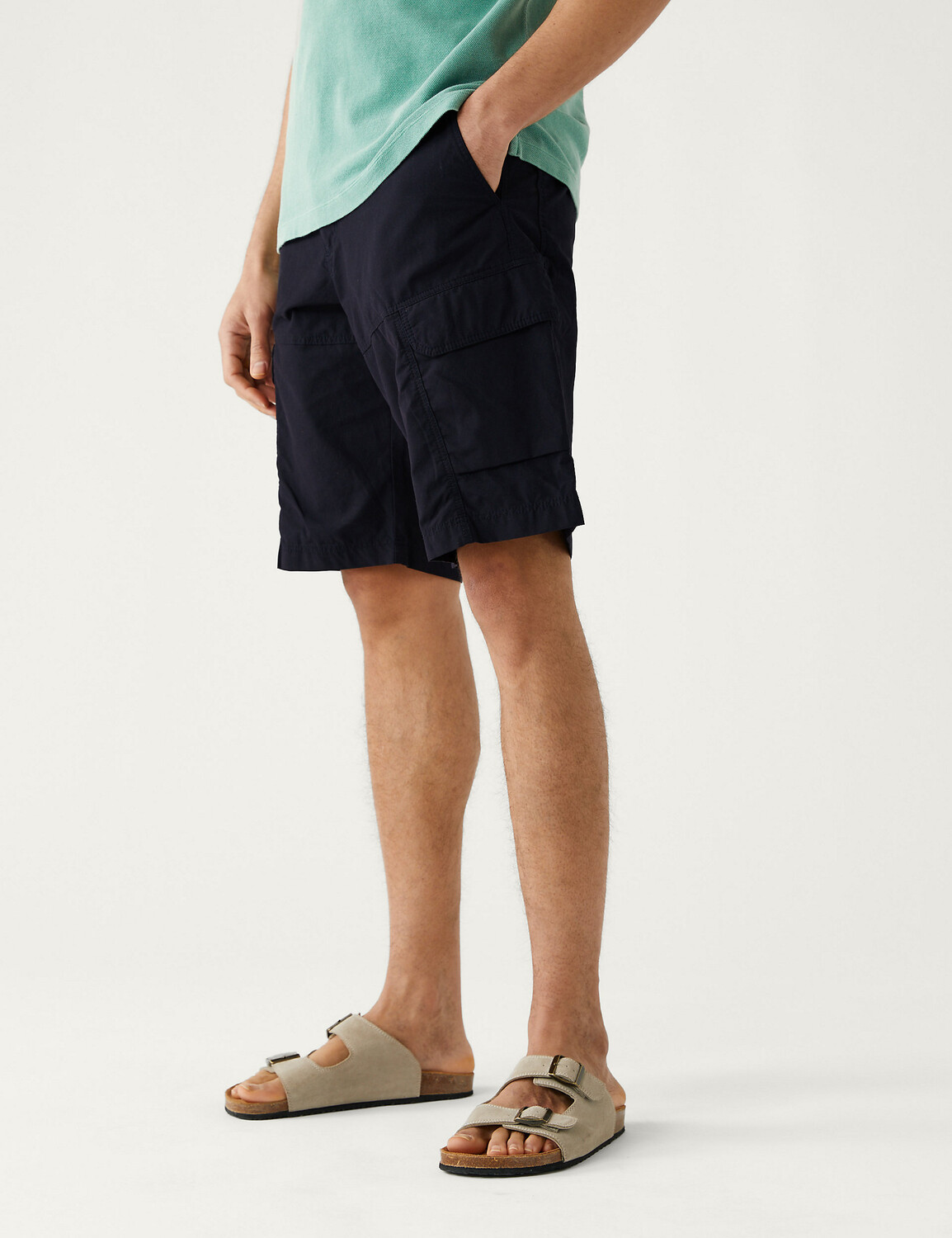 

Шорты Trek Cargo Stormwear Marks & Spencer, темно-синий