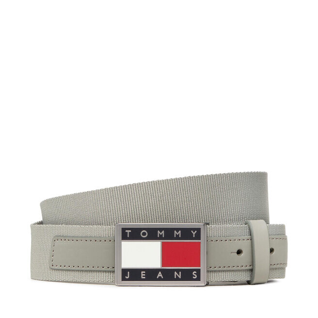 

Ремень Tommy Jeans TjmHeritage Leather, серый