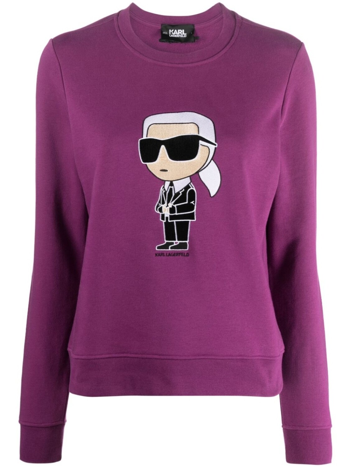 

Karl Lagerfeld толстовка Ikonik 2.0, фиолетовый