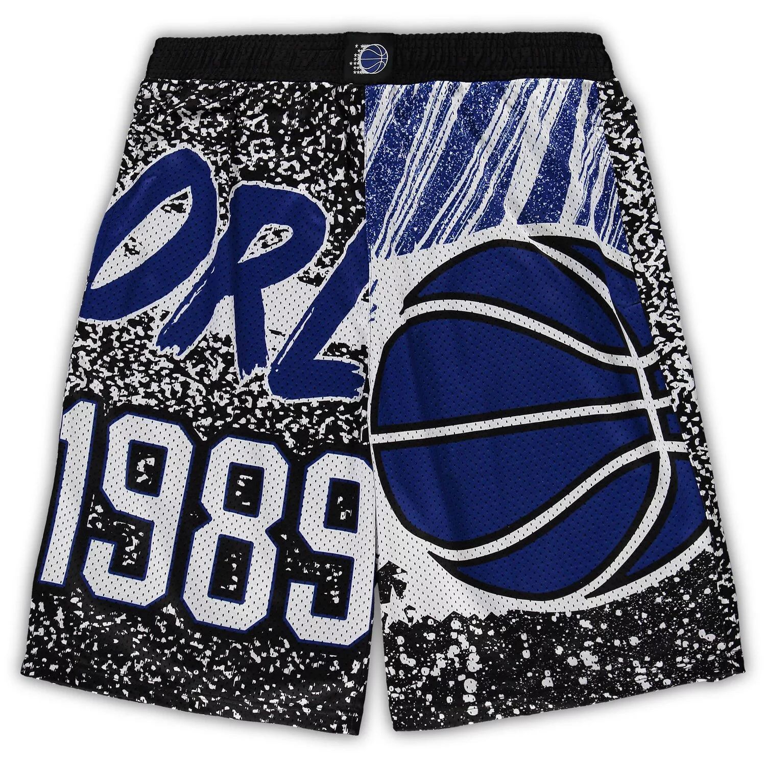 

Мужские шорты Mitchell & Ness Black Orlando Magic Big & Tall Hardwood Classics Jumbotron