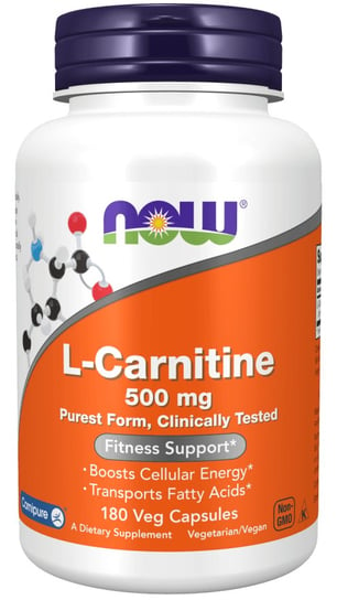Now Foods, L-карнитин 500 мг, 180 капсул. Inna marka now foods l карнитин 500 мг 180 капсул в растительной оболочке