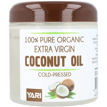 Yari Pure Organic кокосовое масло 500 мл Extra Virgin масло кокосовое aroy d extra virgin 450 мл