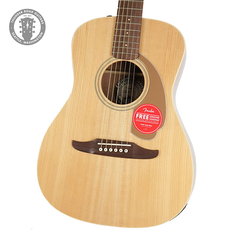 цена Акустическая гитара Fender Malibu Player Natural