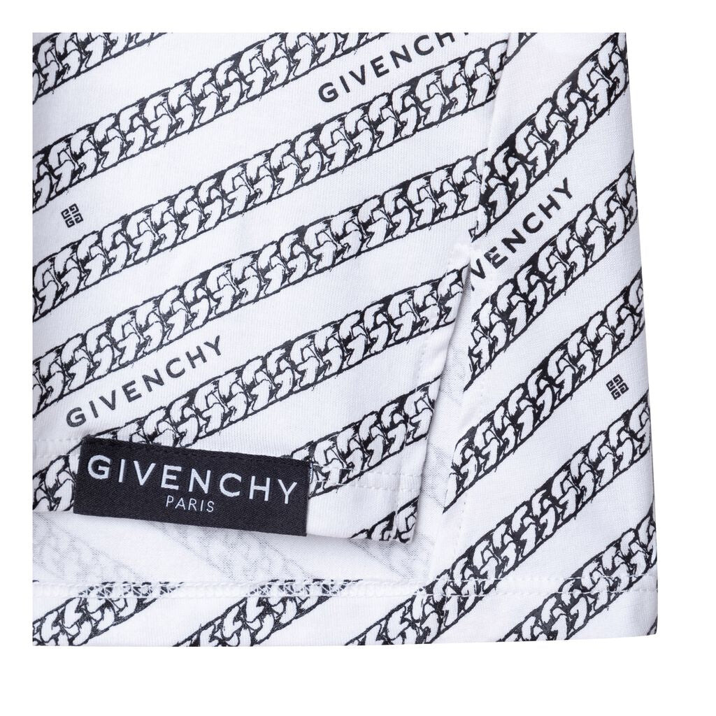 

Футболка для девочек серо-белая Givenchy, серый