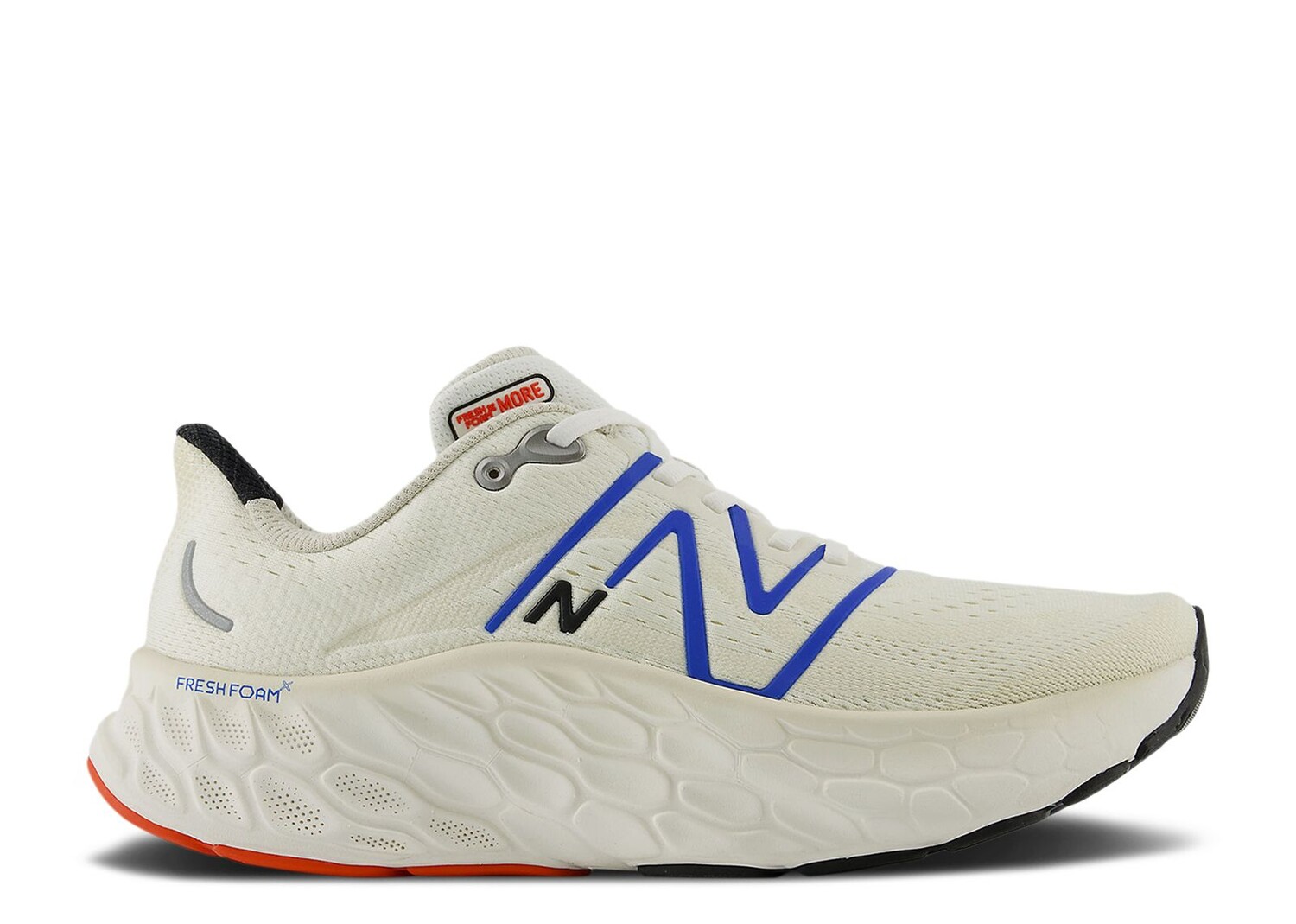 

Кроссовки New Balance Fresh Foam X More V4 'Sea Salt Blue Oasis', белый