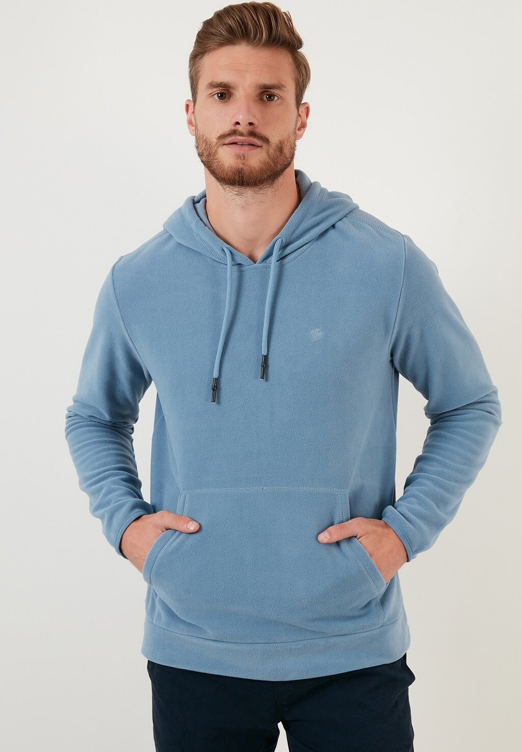 Толстовка REGULAR FIT Buratti, цвет light blue