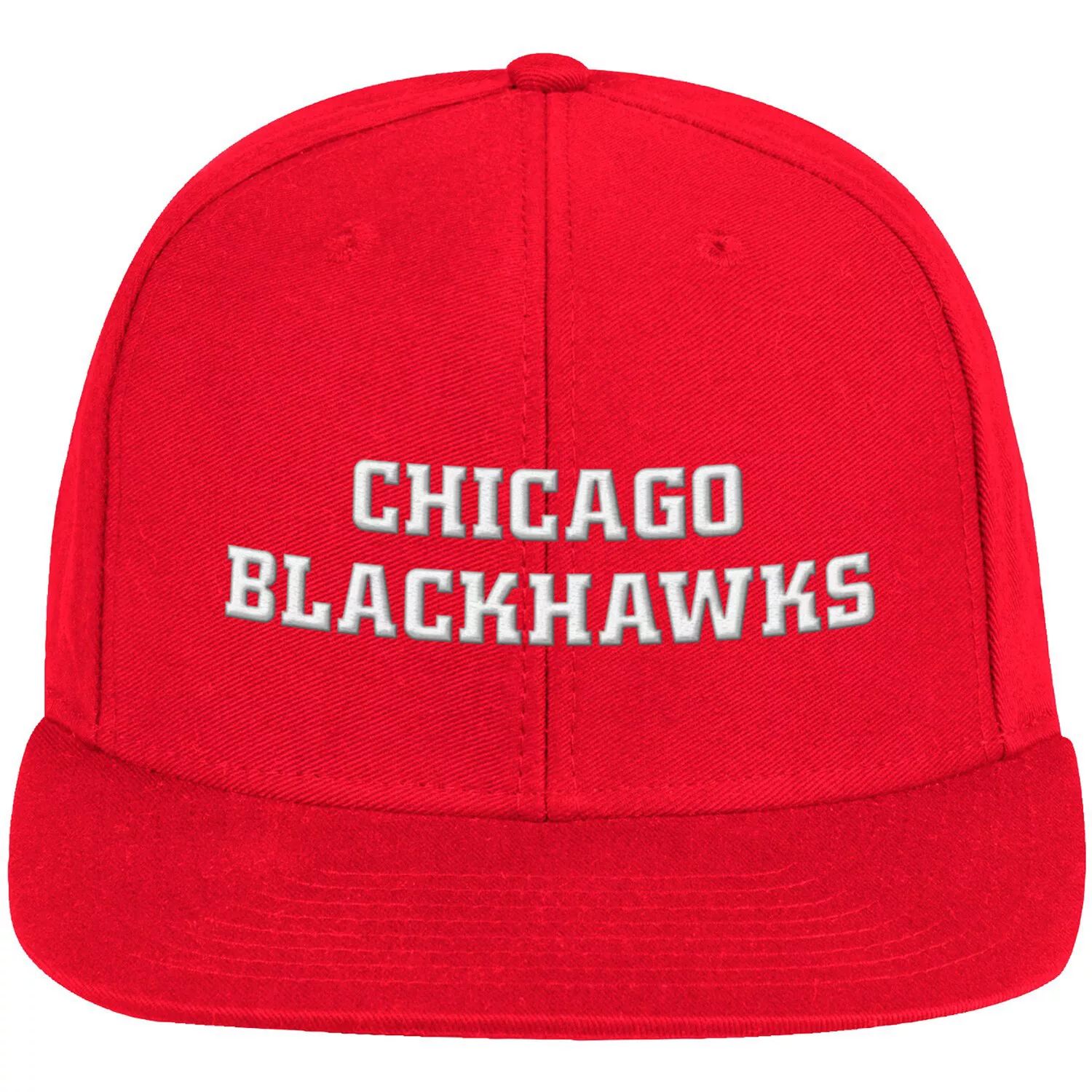Мужская кепка adidas Red Chicago Blackhawks Snapback