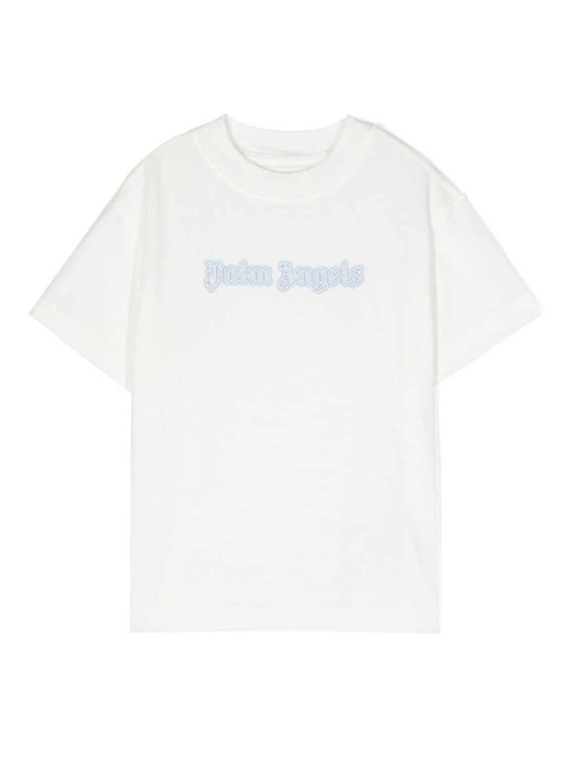 

Palm Angels Kids футболка Neon с логотипом, белый
