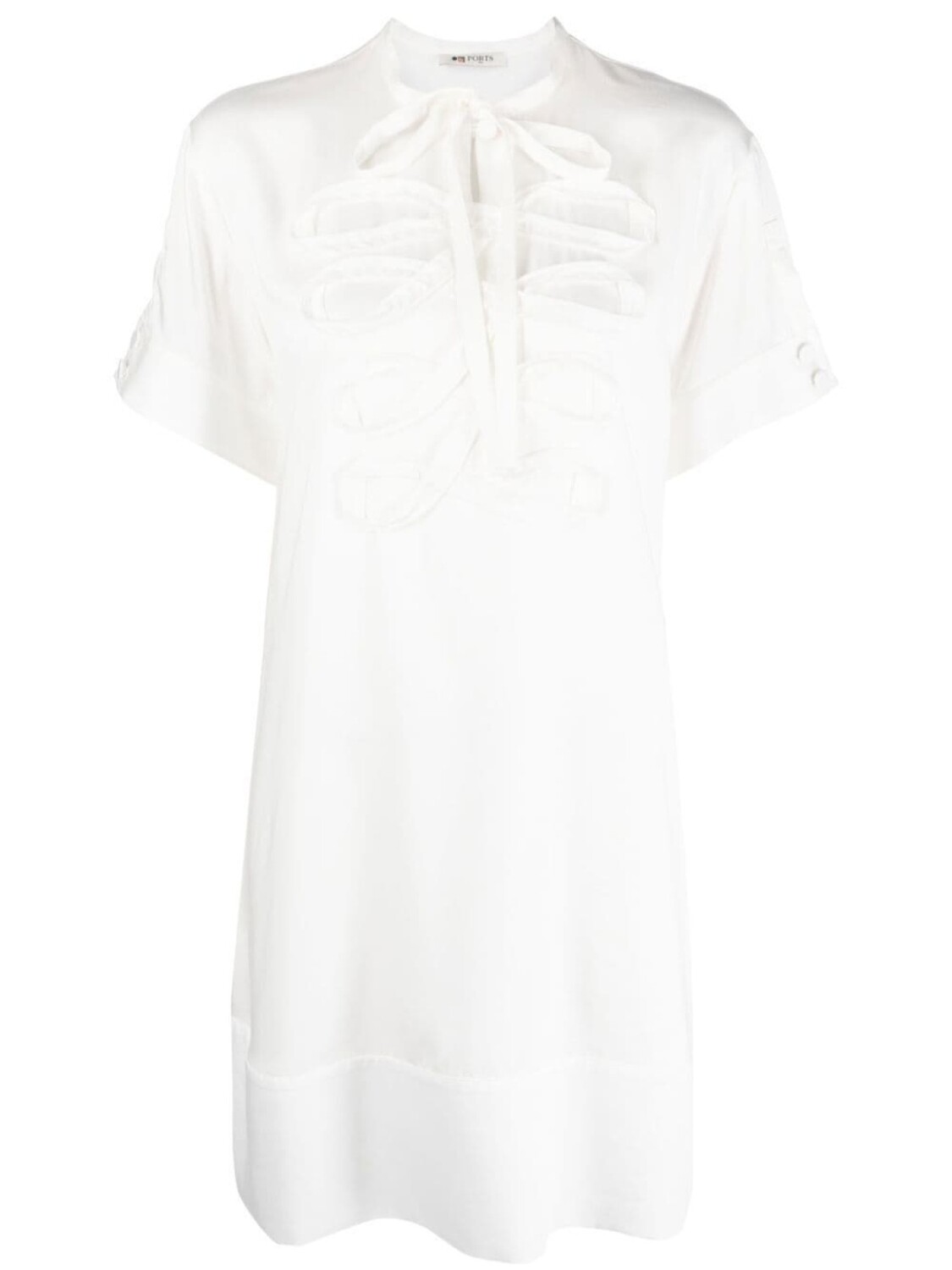 

Ports 1961 платье со сборками, белый