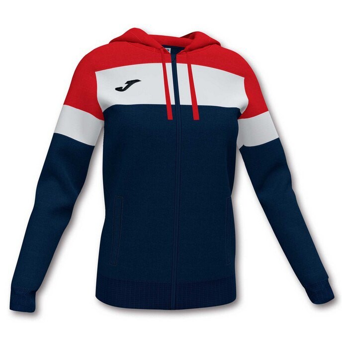 

Толстовка Joma Crew IV Full Zip, белый
