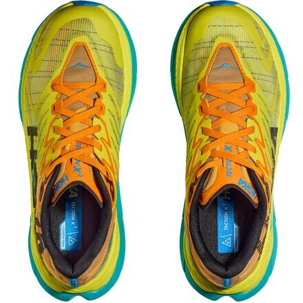 

Кроссовки Tecton X 2 мужские HOKA, цвет Evening Primrose/Radiant Yellow