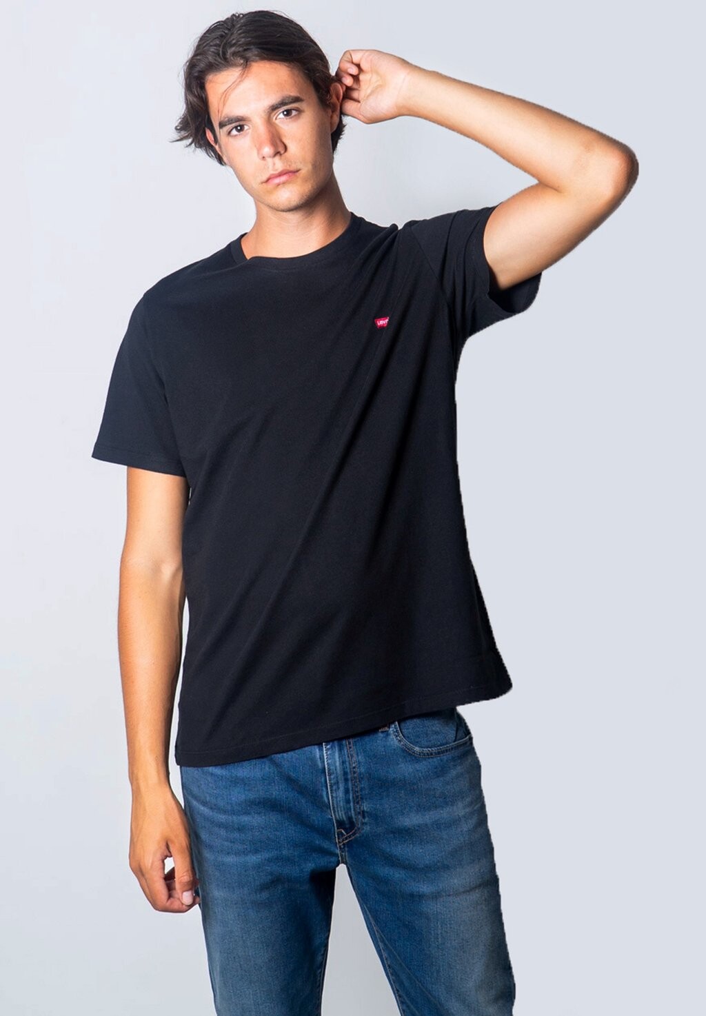 

Базовая футболка Levi's, черная, Черный