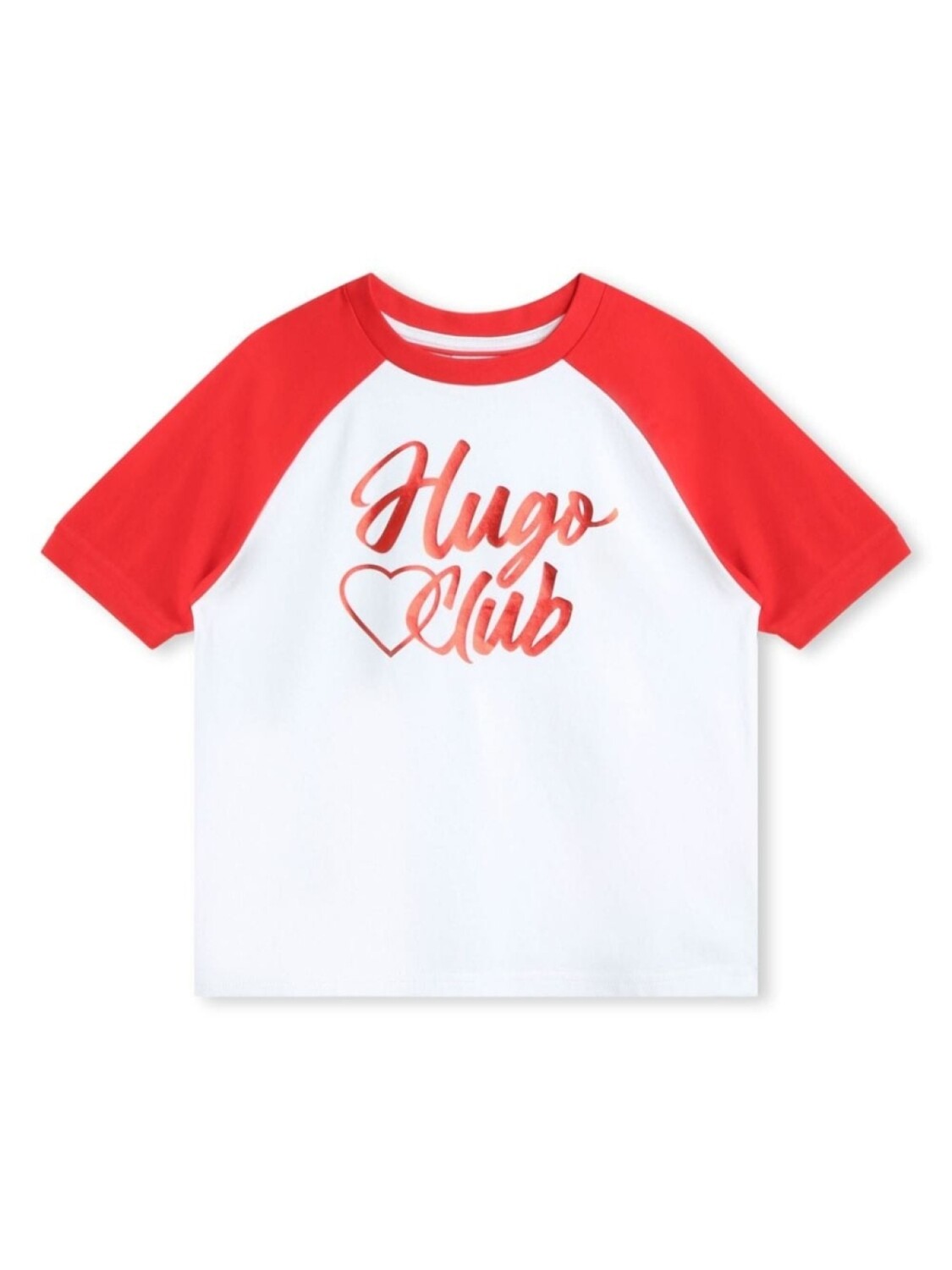 

HUGO KIDS футболка с логотипом, белый