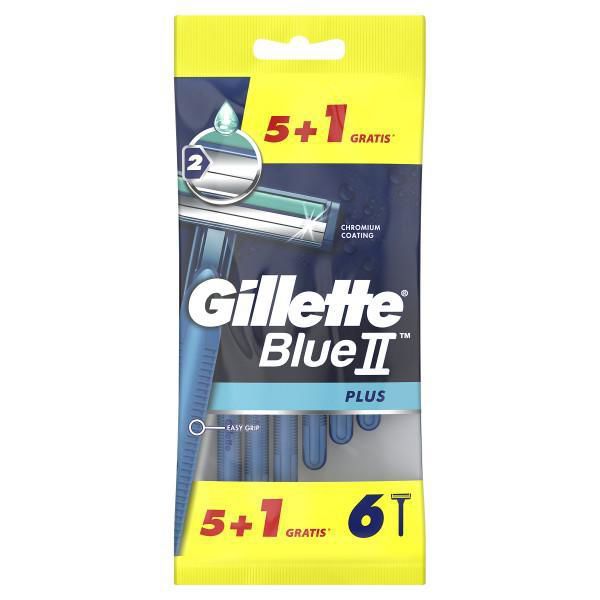 Лезвия бритвы Gillette blue ii Gillette, 6cc