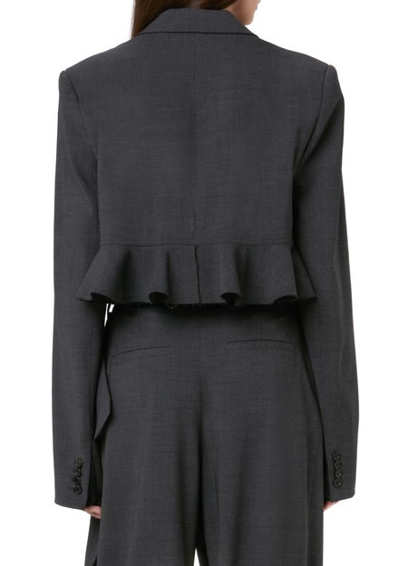 

Укороченная куртка с оборками на подоле Jw Anderson