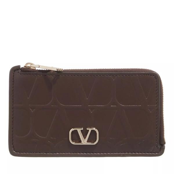 

Кошелек v logo card holder Valentino Garavani, коричневый
