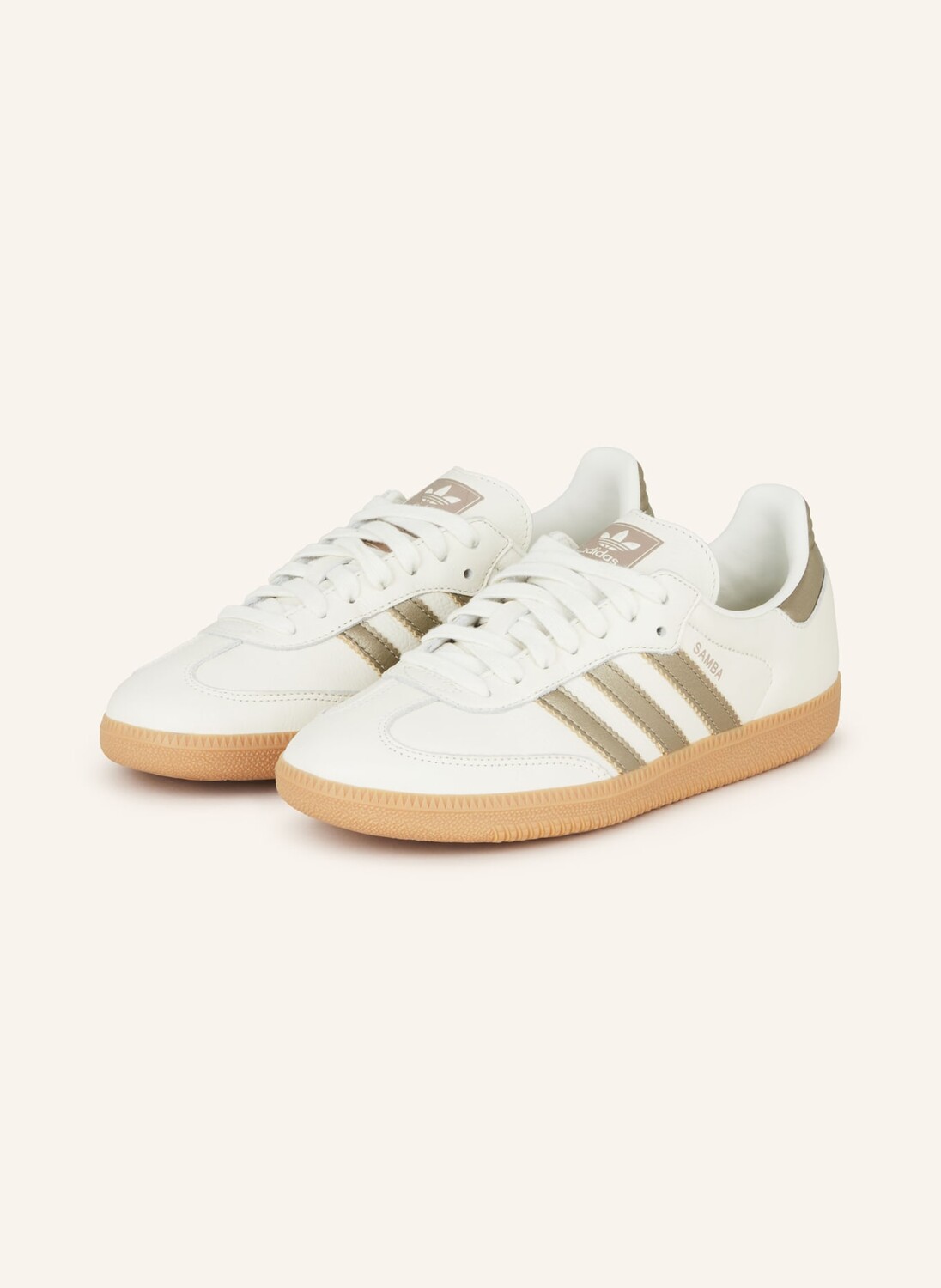 

Кроссовки samba og adidas Originals, цвет ECRU/GOLD