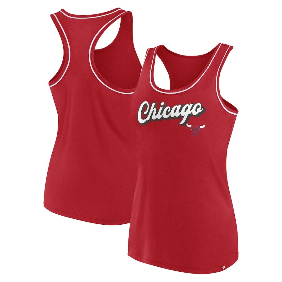 

Топ Fanatics Branded Chicago Bulls, красный
