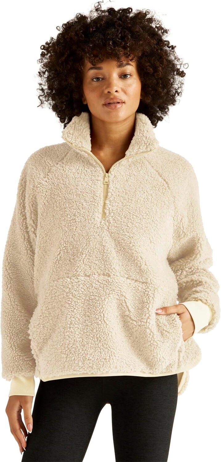 

Куртка Take Flight Sherpa Pullover Beyond Yoga, слоновая кость, Бежевый