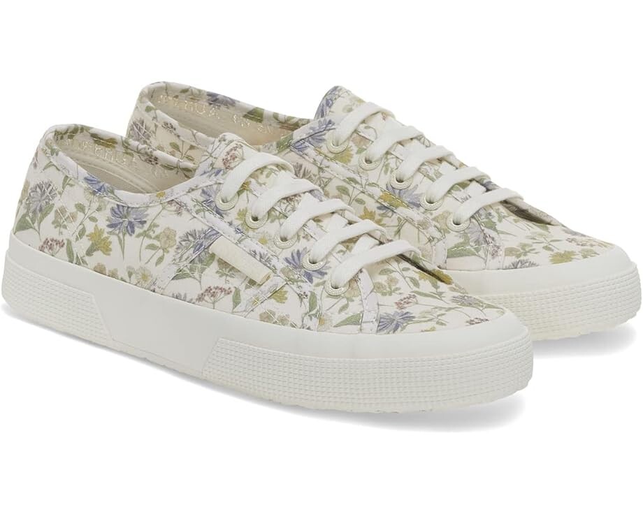 

Кроссовки Superga 2750 Floral Print, цвет White Avorio/Floral Print