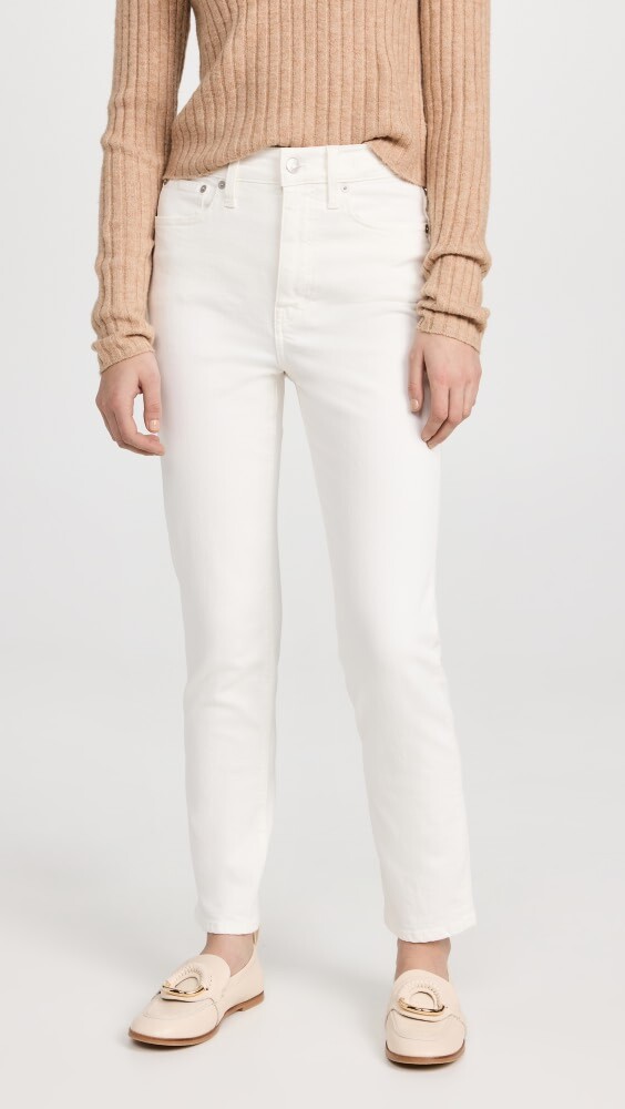 

Джинсы Madewell The High-Rise Perfect Vintage in Tile White