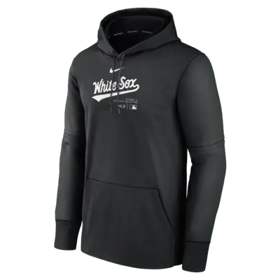 

Худи Nike Chicago White Sox Authentic Collection Practice, черный