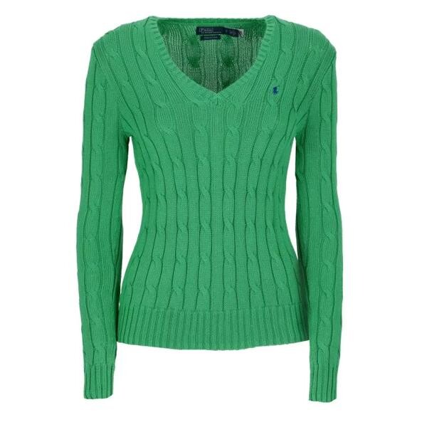 

Свитер cotton sweater Polo Ralph Lauren, зеленый