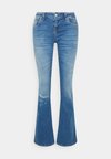 Широкие джинсы ROXY Ltb, синий джинсы широкие roxy размер 25 синий
