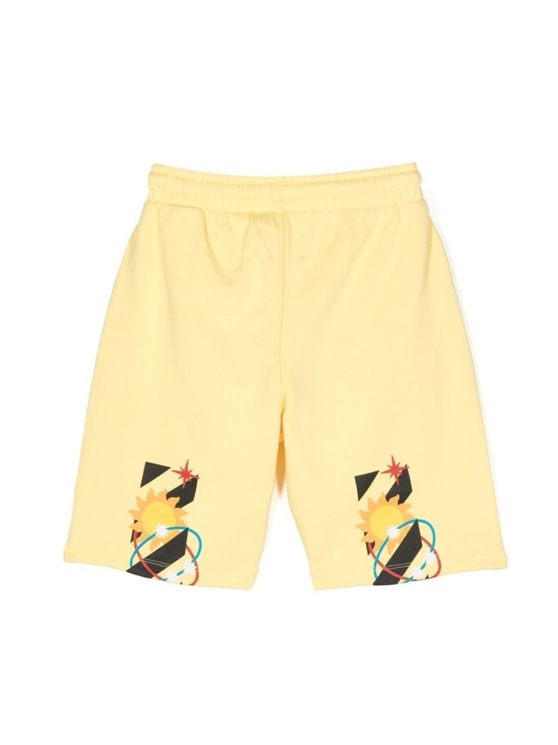 

Off-White Kids шорты с кулиской, желтый